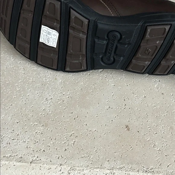 Skechers Men's Dark Brown Slip-On Loafers - Picture 3 of 4